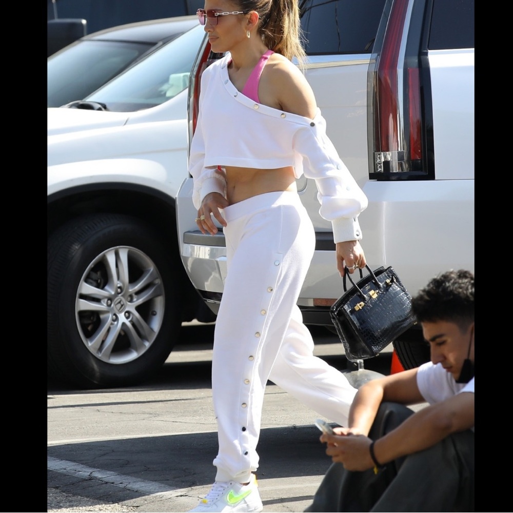 Jennifer Lopez jogger Set
